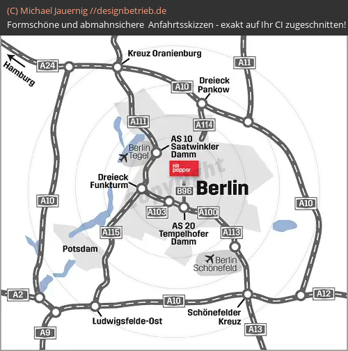 Anfahrtsskizzen erstellen / Anfahrtsskizze Berlin (Übersichtskarte)   HRPepper (196)
