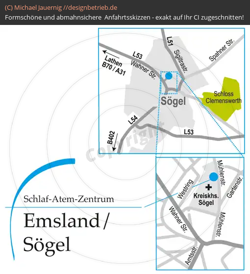 Lageplan Emsland-Sögel Löwenstein Medical GmbH & Co. KG (227)
