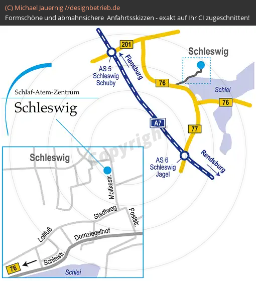 Lageplan Schleswig Löwenstein Medical GmbH & Co. KG (240)