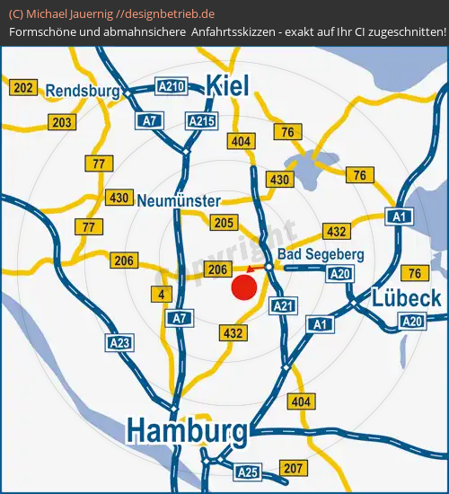 Lageplan Wittenborn (Übersichtskarte) Gut Oehe (315)