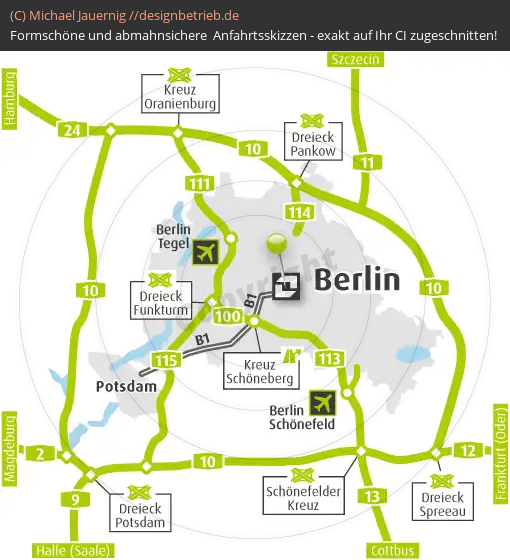 Lageplan Berlin (Übersichtskarte) DERAG Living Hotel Berlin (361)