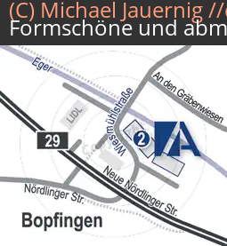 Anfahrtsskizzen erstellen / Anfahrtsskizze Bopfingen Wiesmühlstraße   Arnold GmbH (376)