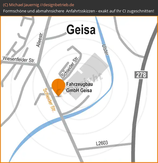 Lageplan Geisa Detailkarte STILL GmbH (431)