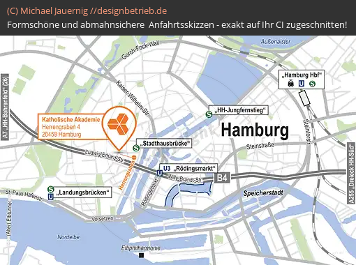 Lageplan Hamburg Katholische Akademie Hamburg (468)