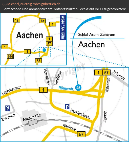 Lageplan Aachen Schlaf-Atem-Zentrum Löwenstein Medical GmbH & Co. KG (499)