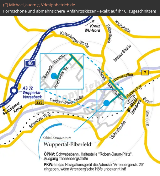 Lageplan Wuppertal Elberfeld (Schlaf- und Atmenzentrum) Löwenstein Medical GmbH & Co. KG (52)