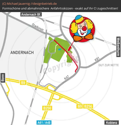 Lageplan Andernach Trampolino Betriebsgesellschaft mbH (598)