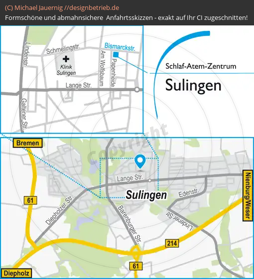 Lageplan Sulingen Schlaf-Atem-Zentrum | Löwenstein Medical GmbH & Co. KG (634)