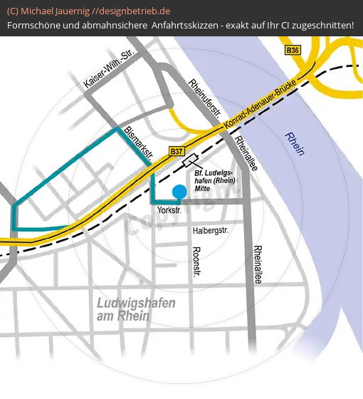 Lageplan Atempunkt Ludwigshafen (Detailkarte) Löwenstein Medical GmbH & Co. KG (64)
