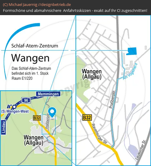 Lageplan Wangen Schlaf-Atem-Zentrum | Löwenstein Medical GmbH & Co. KG (658)