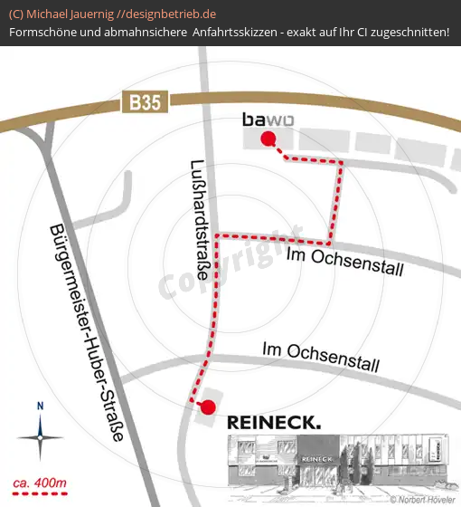 Lageplan Karlsdorf REINECK. (686)