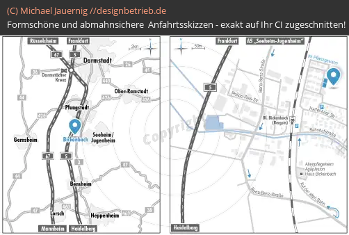 Lageplan Bickenbach Pflanzgewann Dreher & Blasberg Immobiliengesellschaft mbH (710)