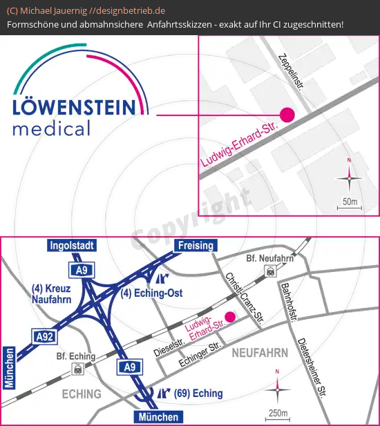 Lageplan Neufahrn Niederlassung Löwenstein Medical GmbH & Co. KG (752)
