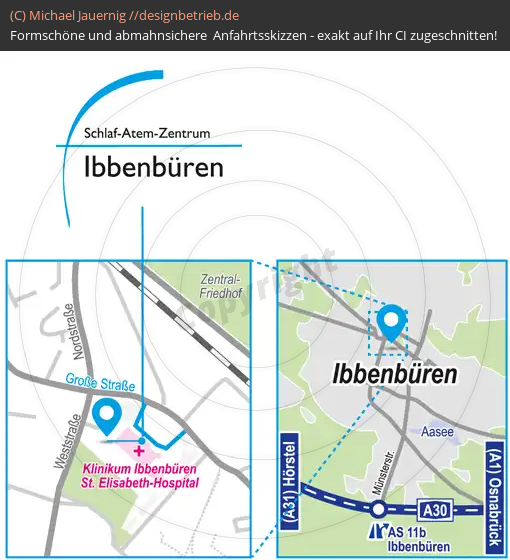 Lageplan Ibbenbüren Schlaf-Atem-Zentrum | Löwenstein Medical GmbH & Co. KG (759)