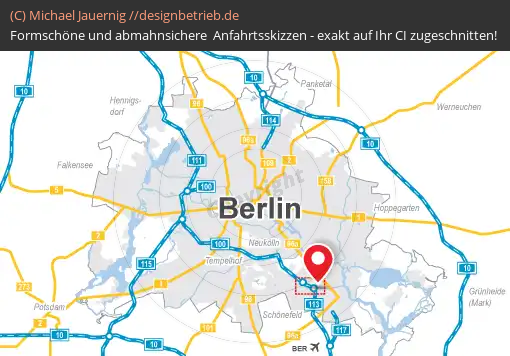 Lageplan Berlin Übersichtskarte | Fa. Gegenbauer (796)